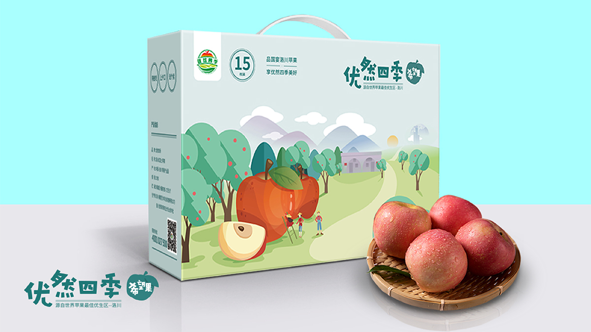 武漢包裝設計，水果包裝設計，農產品包裝設計